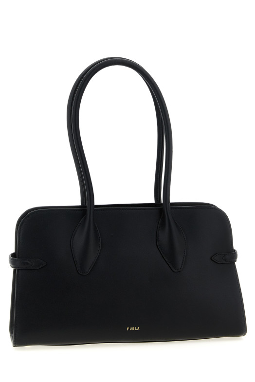 'Furla Goccia Dome M' shoulder bag Black