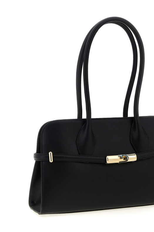 'Furla Goccia Dome M' shoulder bag Black