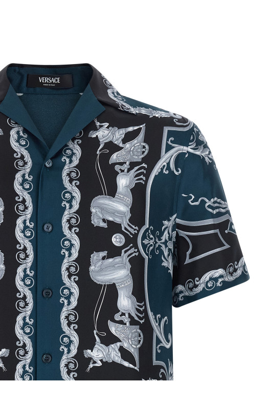 'Hall of Heroes' shirt Blue