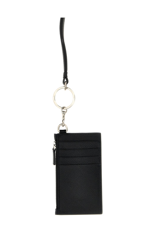 Logo cardholder Black-grey