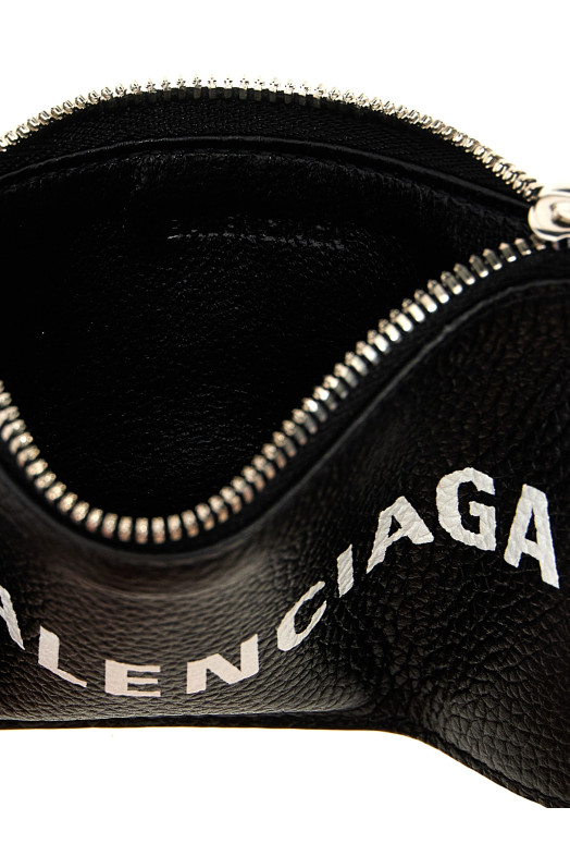 Logo cardholder Black-grey