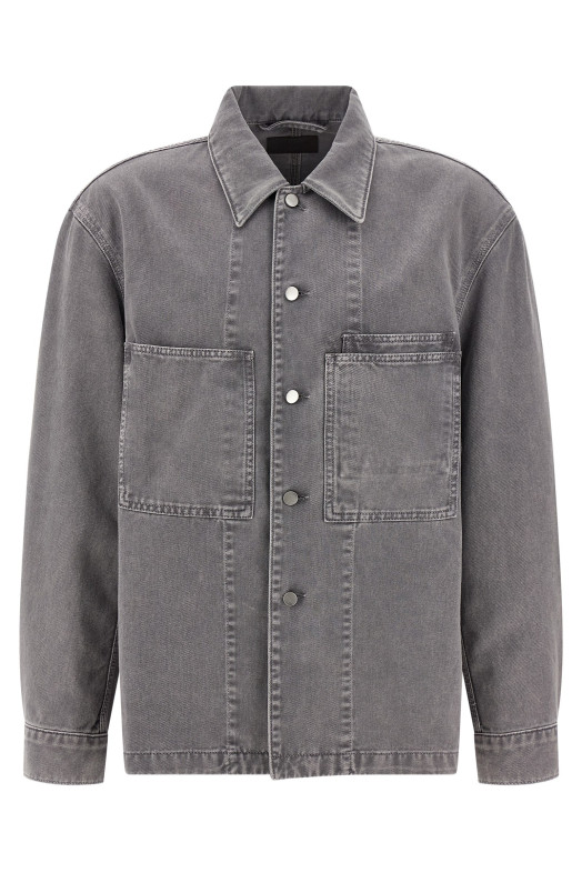 'Workwear' overshirt Gray