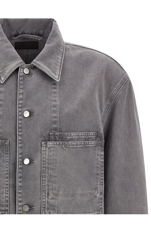 'Workwear' overshirt Gray