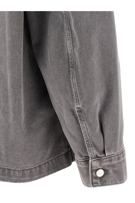 'Workwear' overshirt Gray