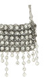 '1969 Strass Nano' shoulder bag Silver