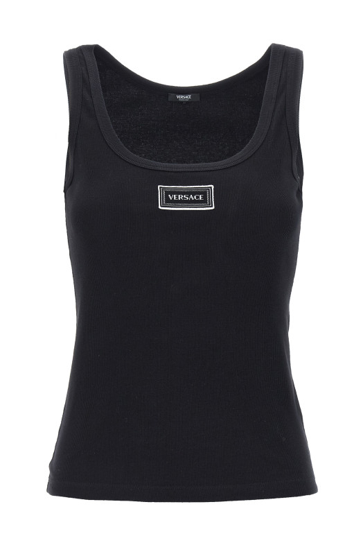 Майка с логотипом «90s Vintage Logo» Черная 10232101A172221B000