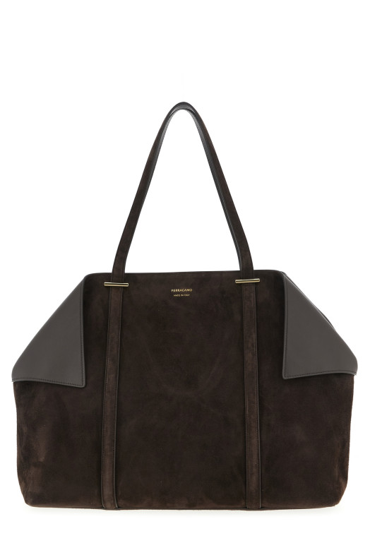 'Scarf L' shoulder bag Brown
