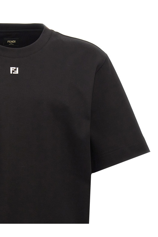 'FF' T-shirt Black