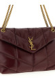 'Puffer' shoulder bag Bordeaux