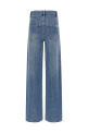 Джинсы «Rhinestone Denim Straight Leg» Синие RS26813PABLBLUE