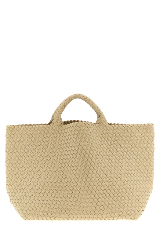 Большая сумка для покупок «St. Barths Large» Бежевая NSN03014LDECRU