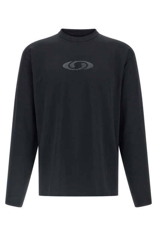 Футболка из капсульной коллекции MM6 Maison Margiela x Salomon Black SH0NH0020M20139899