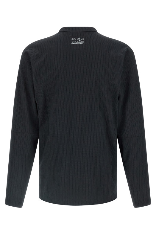 Футболка из капсульной коллекции MM6 Maison Margiela x Salomon Black SH0NH0020M20139899