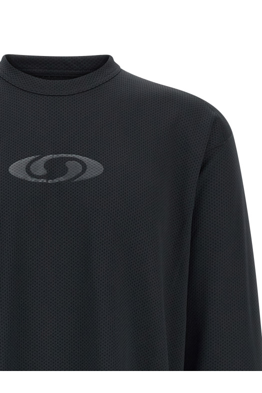 Футболка из капсульной коллекции MM6 Maison Margiela x Salomon Black SH0NH0020M20139899