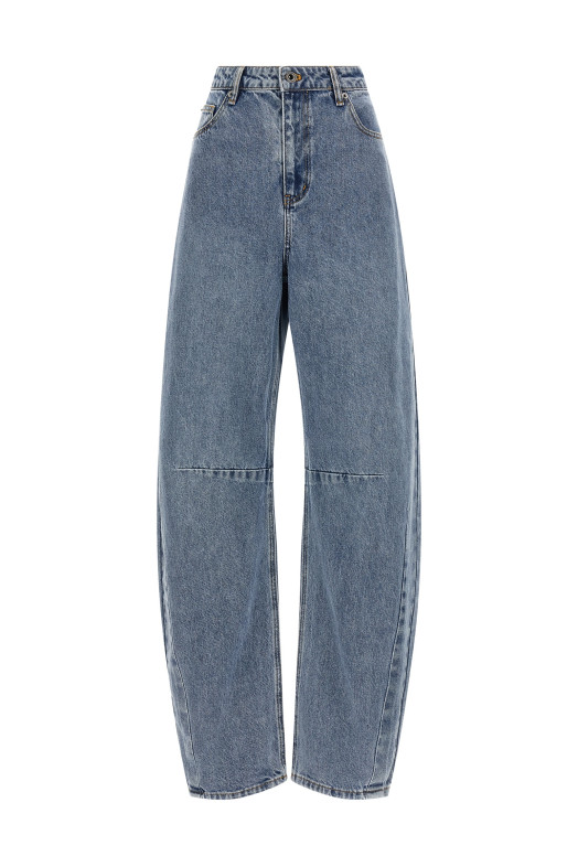 Джинсы «Blue Barrel Leg» Синие RS26813PBLBLUE