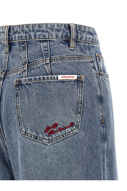 Джинсы «Blue Barrel Leg» Синие RS26813PBLBLUE