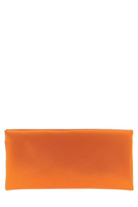 Клатч «Вечер» оранжевого цвета 851585FAC137519