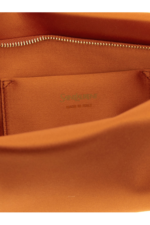 Клатч «Вечер» оранжевого цвета 851585FAC137519