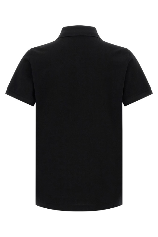 FF metallic logo polo shirt Black