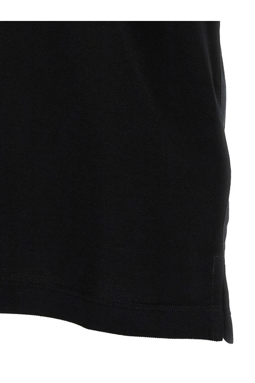 FF metallic logo polo shirt Black