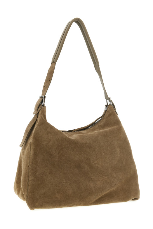 'Belted Hobo' shoulder bag Beige