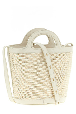 Маленька сумка-відро «Tropicalia» Біла SCMP0056Q1P386000W12