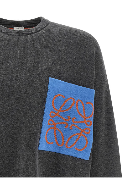 Светр Anagram Сірий LOEWE H526Y14KLS1134