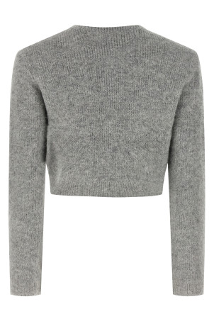 Кардиган «Сірий пухнастий кришталевий кант» Сірий RS26123CBGRGREY