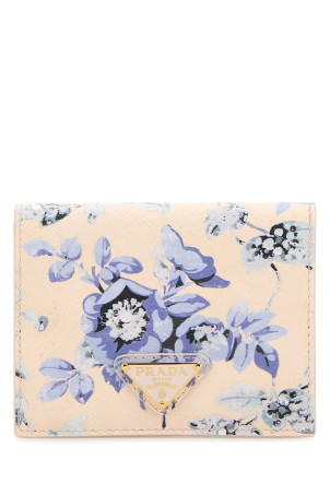 Printed leather wallet PRADA (1MV2042C14)