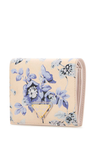 Printed leather wallet PRADA (1MV2042C14)