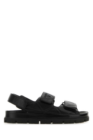 Black nappa leather sandals Black PRADA (1X721MFD020038)