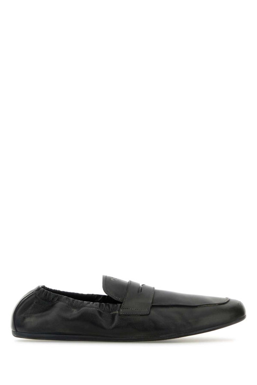 Black leather Shuffle loafers Black PRADA (2DG158FG0027V6)