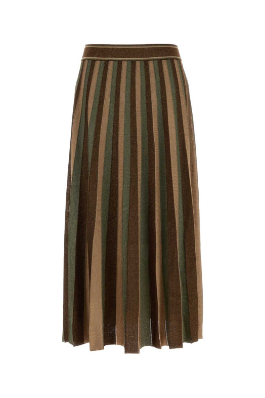 Multicolor knit Hypnotic skirt ZIMMERMANN (4924SF251)