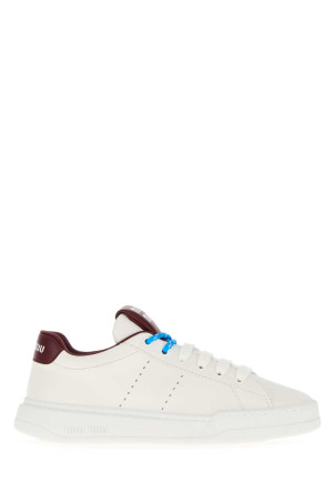 White leather sneakers MIU MIU (5E387EF0053L48)