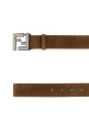 Коричневый замшевый ремень FENDI (7C0550AUGS)