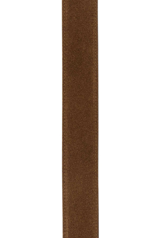 Коричневый замшевый ремень FENDI (7C0550AUGS)