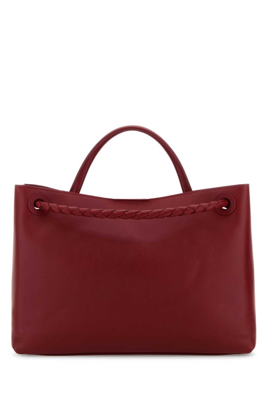 Red  leather medium Andiamo handbag BOTTEGA VENETA (810214V4O94)