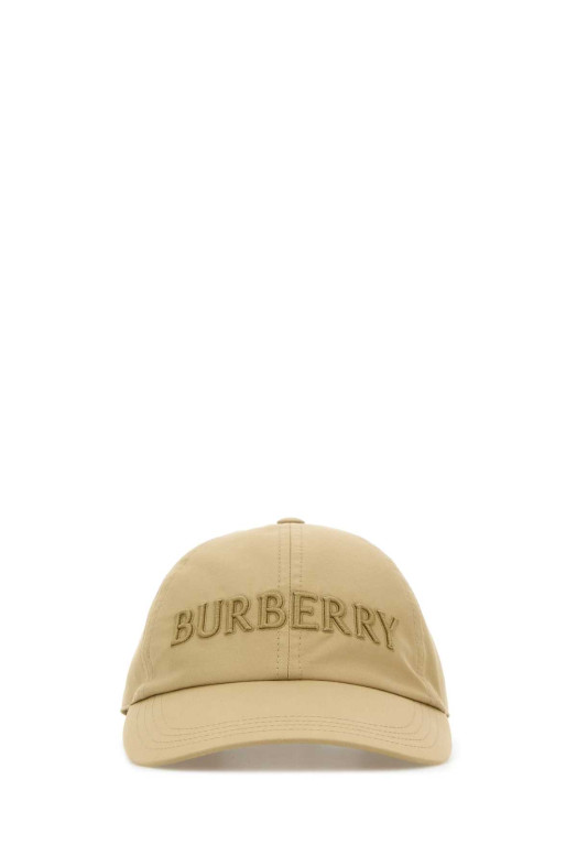 Бежевая хлопковая бейсболка BURBERRY (8108831)