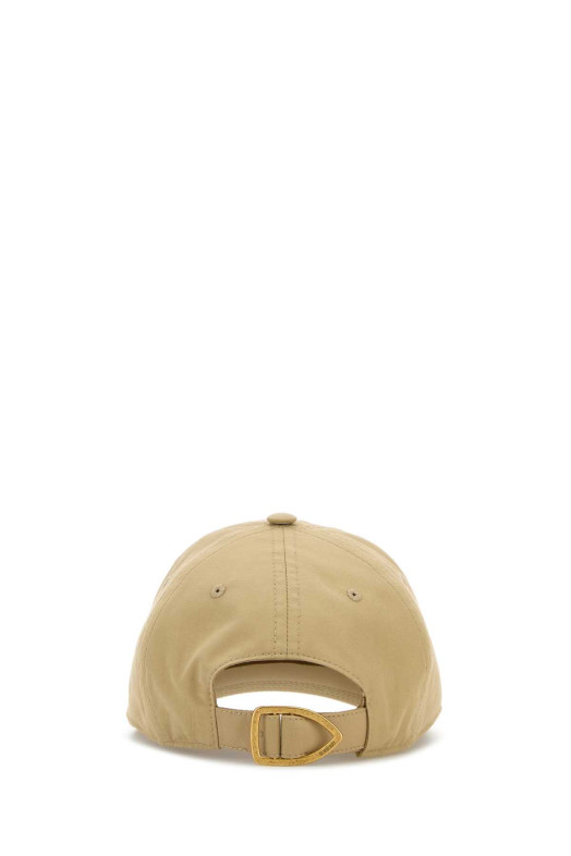 Бежевая хлопковая бейсболка BURBERRY (8108831)