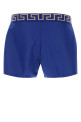 Electric blue polyester swimming shorts VERSACE (ABU010221A11120)