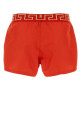 Red polyester swimming shorts VERSACE (ABU010221A11120)