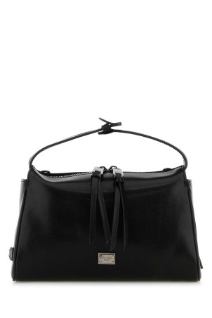 Black leather Vittoria handbag Black DOLCE & GABBANA (BM2049AU994)