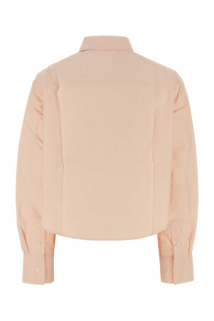 Light pink oxford oversize shirt AMI (FSH770CO0031)