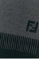 Шарф из смеси графитовой шерсти FENDI (FXS734AYBF)