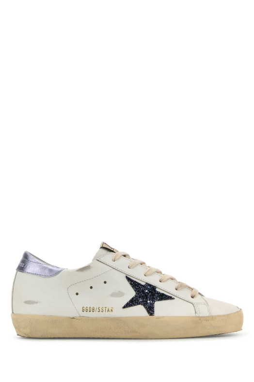 Білі шкіряні кросівки Super Star Classic GOLDEN GOOSE DELUXE BRAND (GWF00101F007539)
