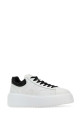 White nappa leather H-Stripes sneakers HOGAN (HXW6450FC60LE9)
