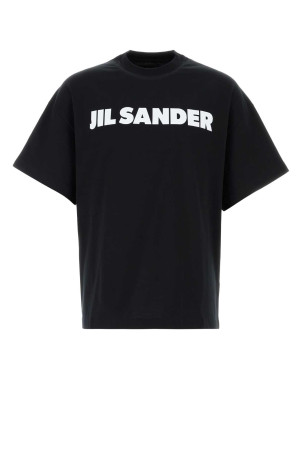Black cotton t-shirt JIL SANDER (J22GC0221J20349)