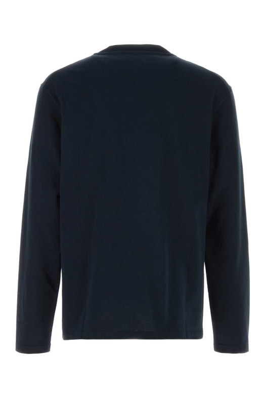 Midnight blue cotton t-shirt Black JIL SANDER (J22GC0236J20103)