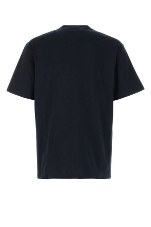 Midnight blue cotton t-shirt Black JIL SANDER (J22GC0237J20103)