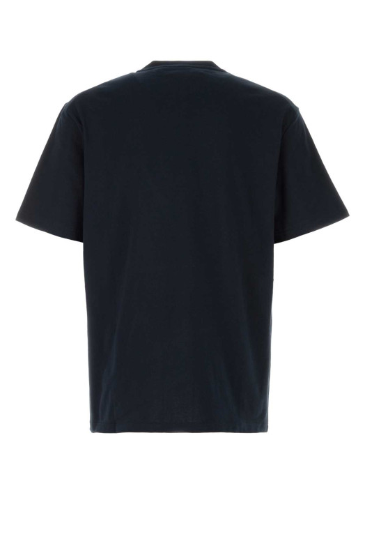 Midnight blue cotton t-shirt Black JIL SANDER (J22GC0237J20103)